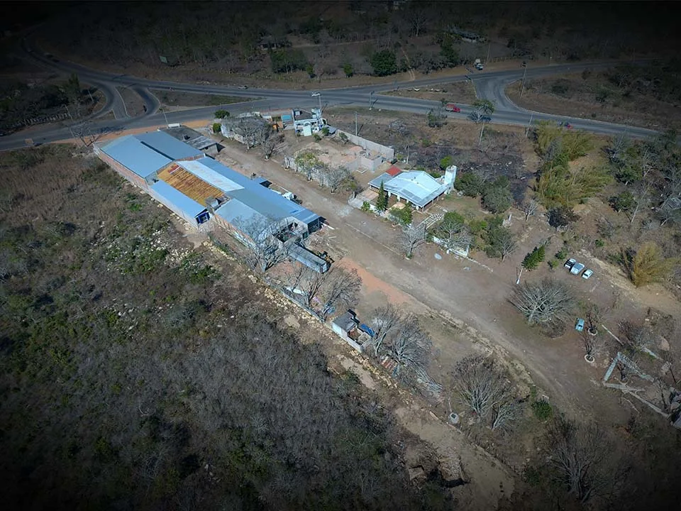Aerial view of Empaque Don Jorge II in Ocozocoautla de Espinosa, Chiapas