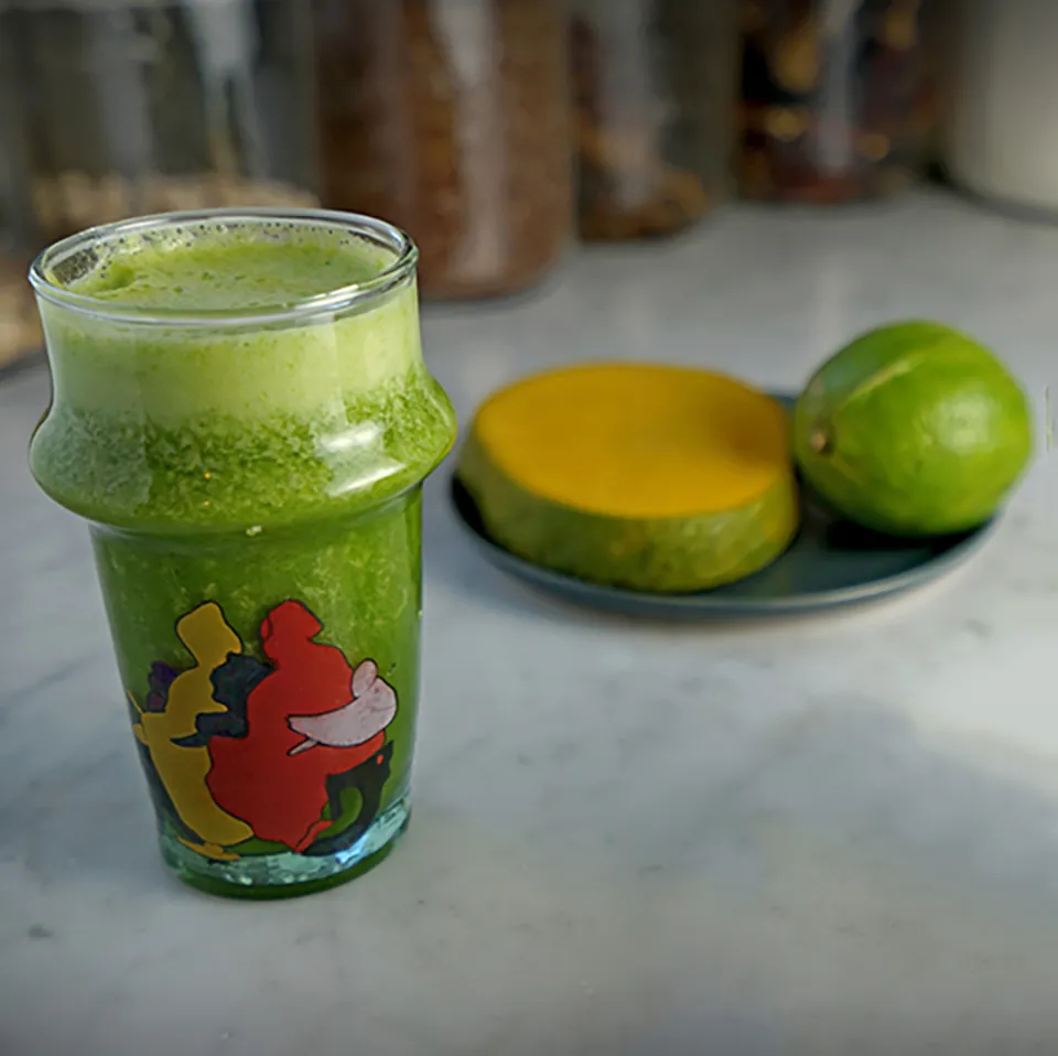 Herbaceously Tropical, Green Mango Juice