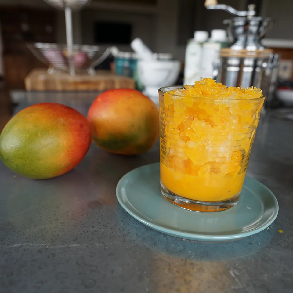 Mango Turmeric Slushy