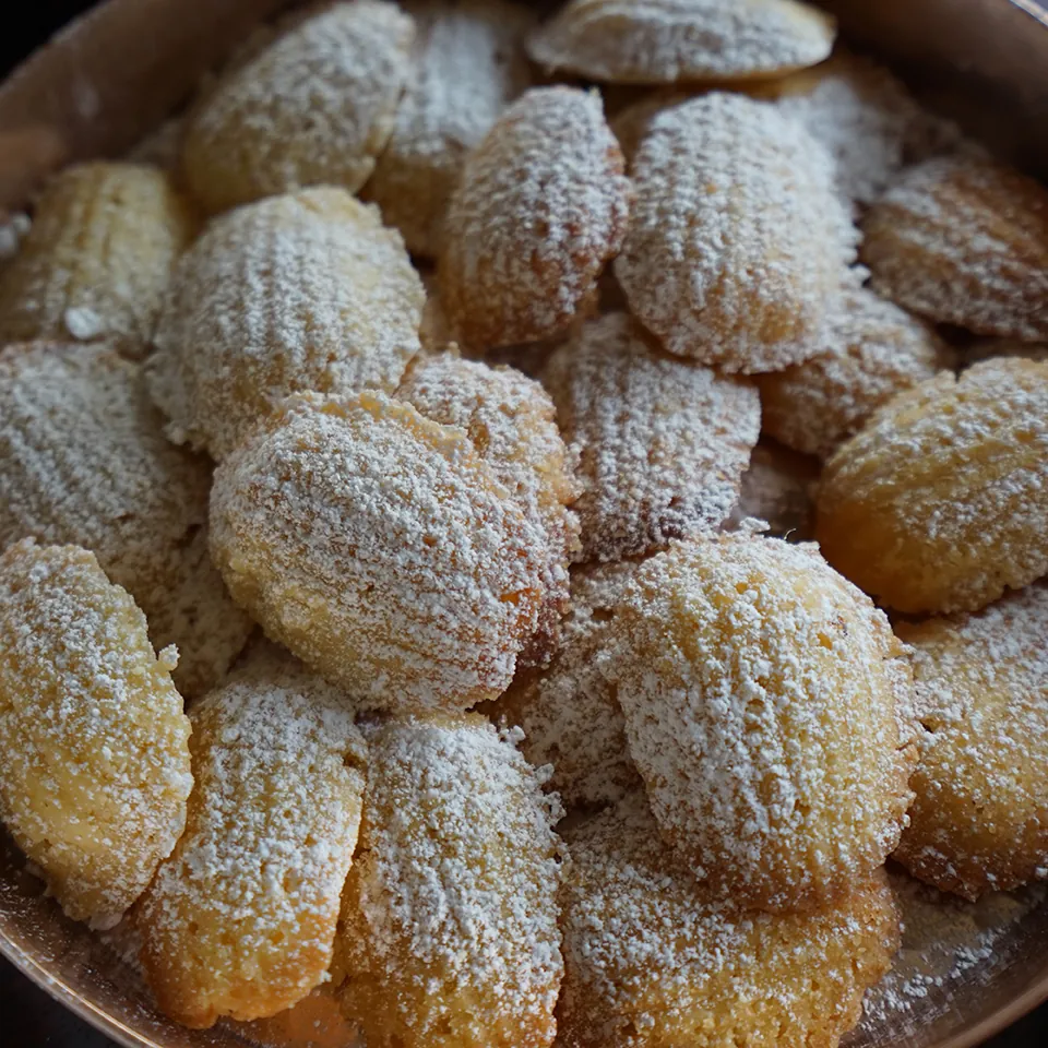 Mango Madeleines