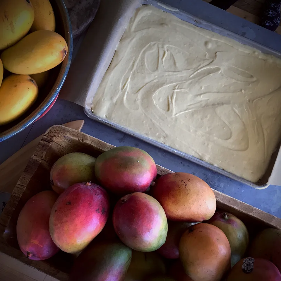 Mango Sheet Cake