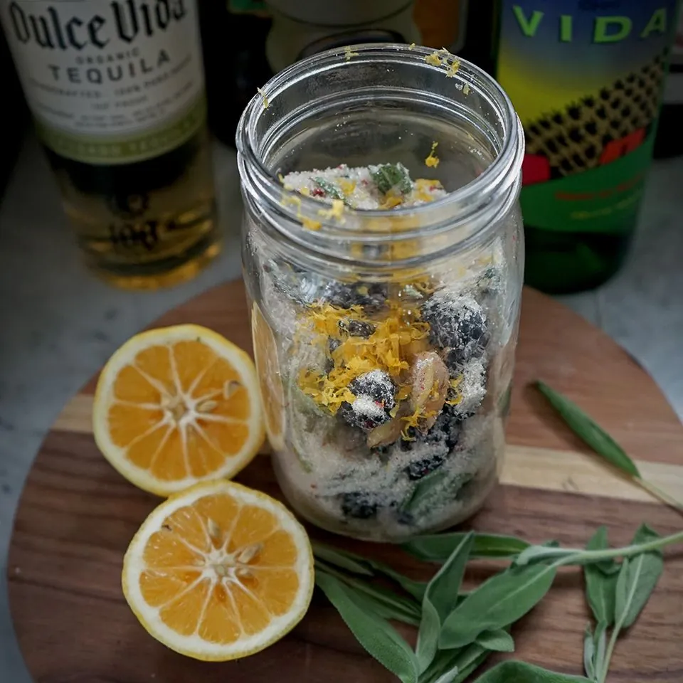 Mango Sage Shrub