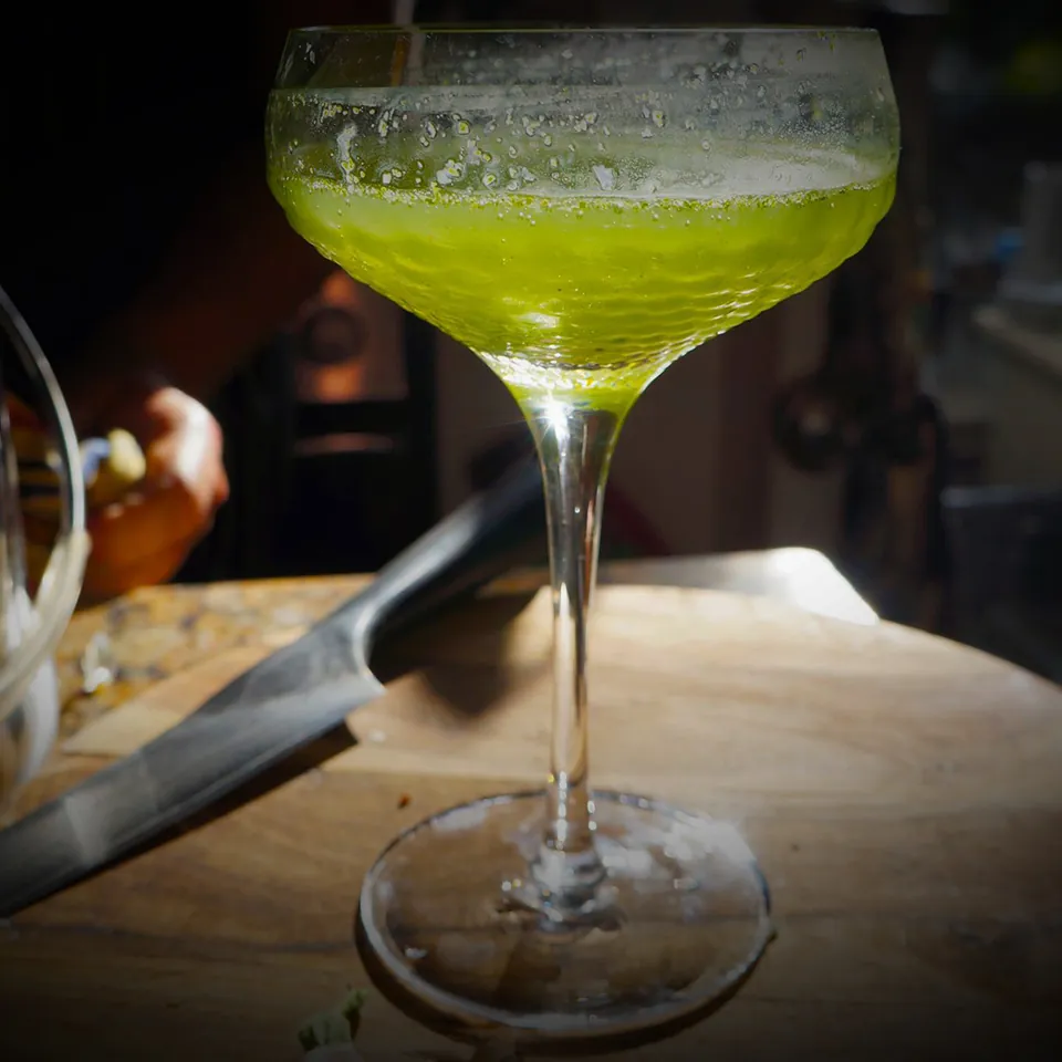 Celery & Mango Gimlet
