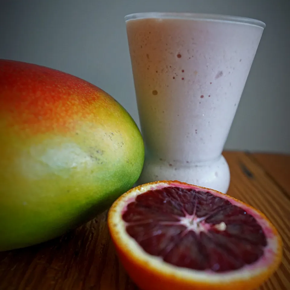 Blood Orange (Coconut) Mango Julius