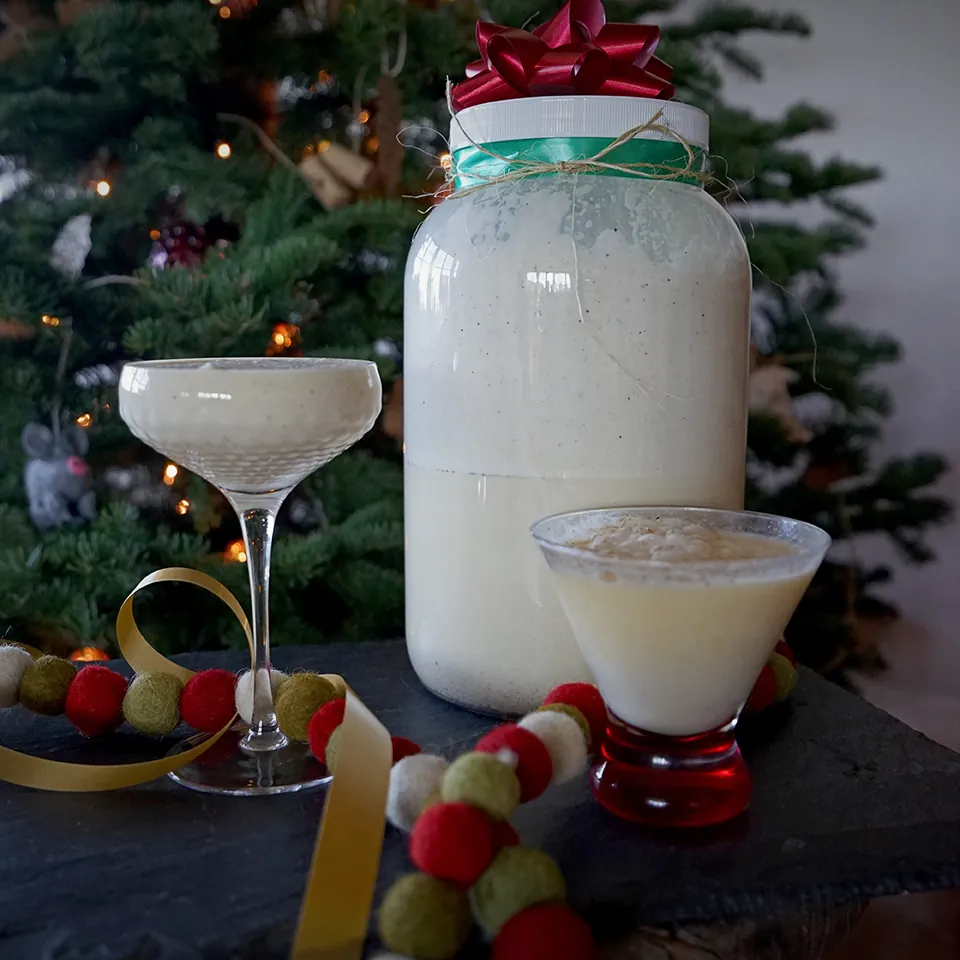 Cheery Mango-Eggnog