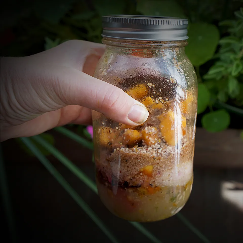 Mango-Masala Shrub
