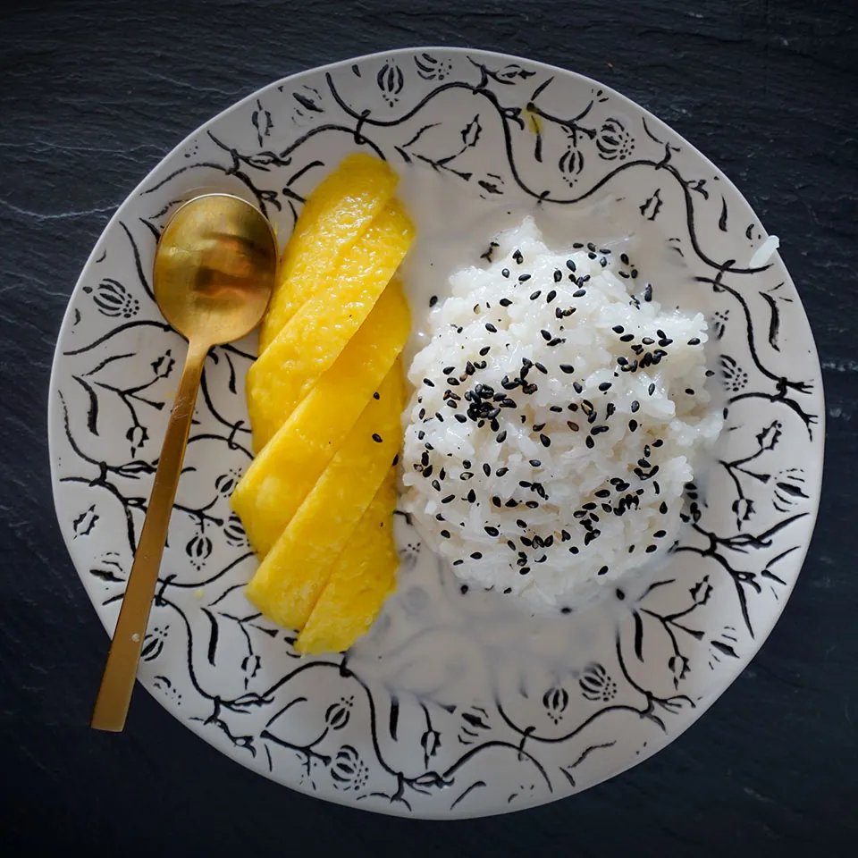 Mango Sticky Rice (Khao Niao Mamuang)